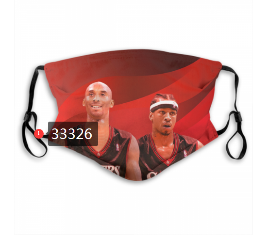 2021 NBA Los Angeles Lakers #24 kobe bryant 33326 Dust mask with filter->nba dust mask->Sports Accessory